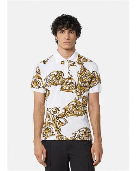 t shirt versace uomo lunga|versace jeans couture polo shirts.